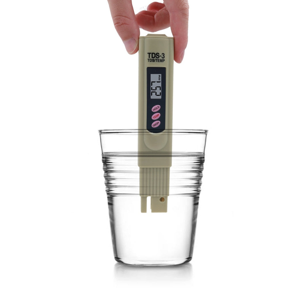 Portable Pen TDS Tester Digital Water Meter Filter Measuring Water Quality Purity TDS Measurement Tool