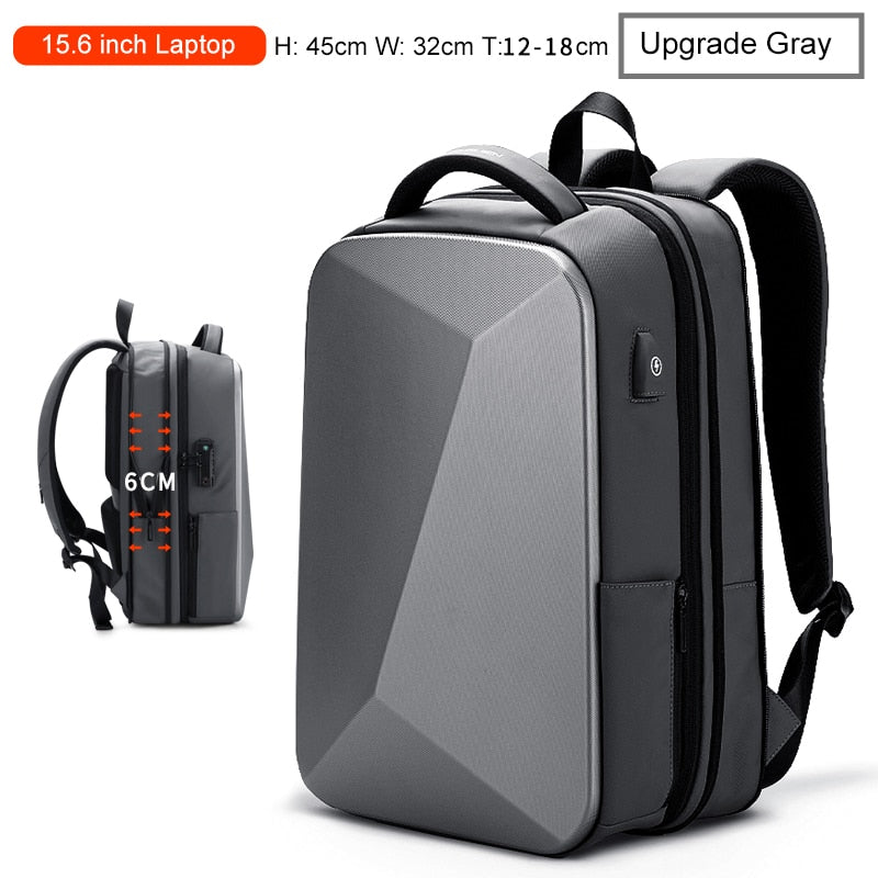 Fenruien Brand Laptop Backpack Anti-theft Waterproof School Backpacks USB Charging Men Business Travel Bag Backpack New Design